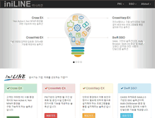 Tablet Screenshot of iniline.co.kr